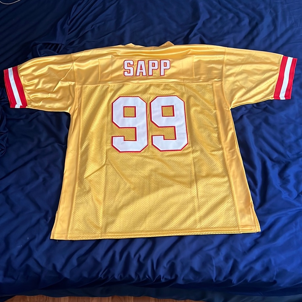 Buccaneers Jersey - Warren Sapp - NFL Throwback Mitchell and Ness - Size 54